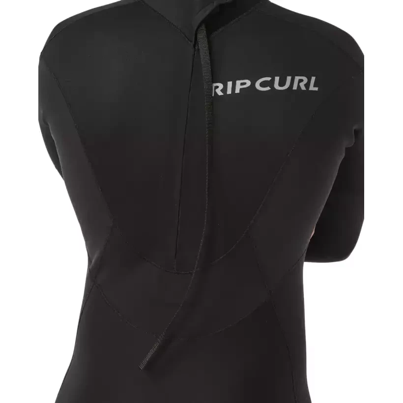 Rip Curl Trad Back Zip 3/2mm Black Wetsuit
