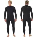 Rip Curl Trad Flat Lock Back Zip 3/2mm Black Wetsuit