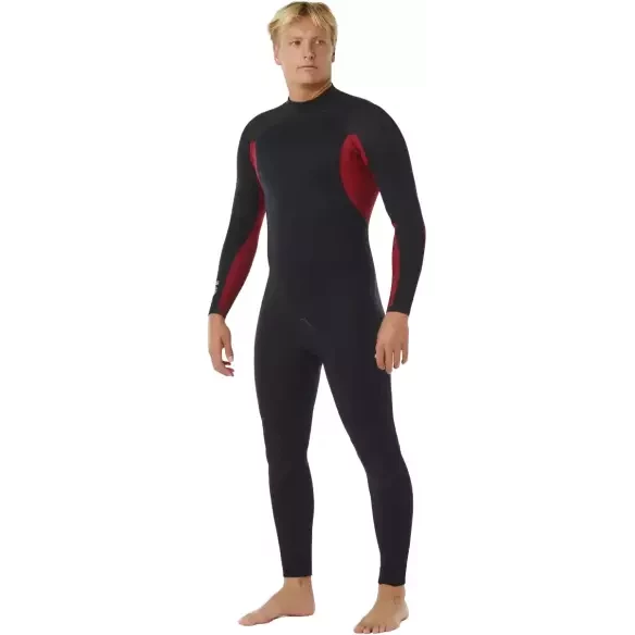 Rip Curl Trad Flat Lock Back Zip 3/2mm Blue Wetsuit