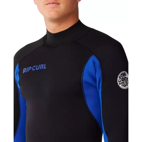 Rip Curl Trad Flat Lock Back Zip 3/2mm Blue Wetsuit