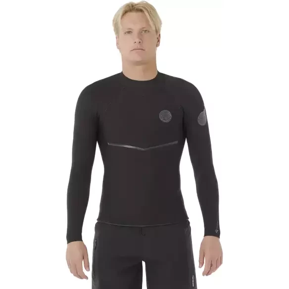 Top de neoprene Rip Curl E-Bomb Jacket 1.5mm Black