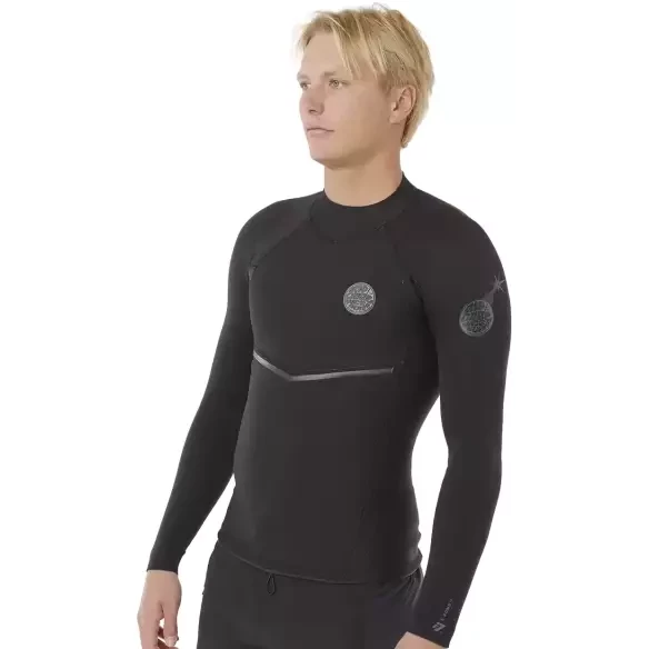Top neopreen Rip Curl E Bomb 1,5mm LS Black