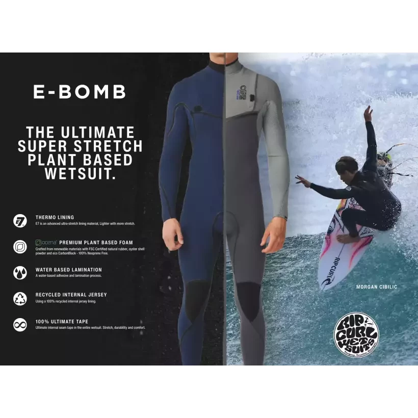 Neopreno Rip Curl E-Bomb 2mm SS
