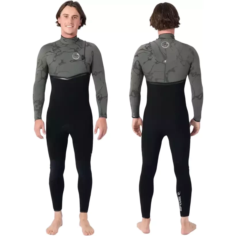 Combinaison Rip Curl E-Bomb 3/2mm Zip Free Deep Cactus