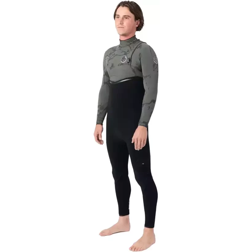 Muta surf Rip Curl E-Bomb 3/2mm Zip Free Deep Cactus