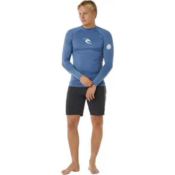 Lycra Rip Curl Waves LS Bluefin