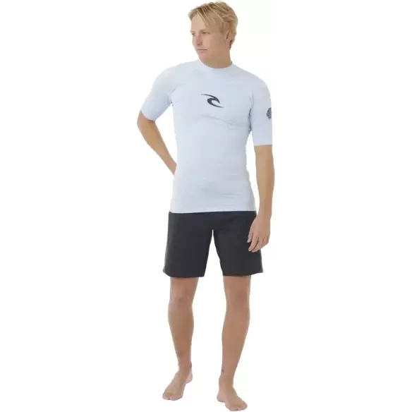 Lycra Rip Curl Waves SS Black White