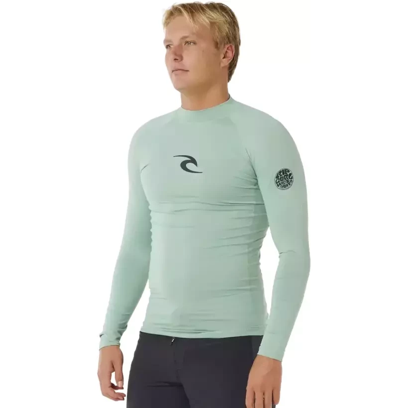 Lycra Rip Curl Waves LS Aloe