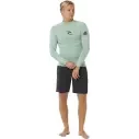 Lycra Rip Curl Waves LS Aloe