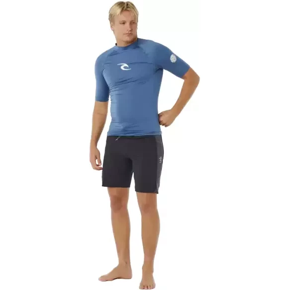 Lycra Rip Curl Waves SS Bluefin