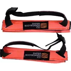 Suporte para barbatanas Sniper Heel Strap Fin Tethers Black 2