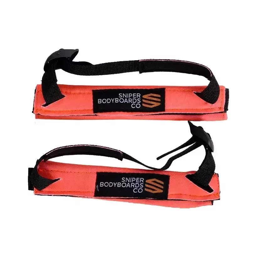 Sniper Heel Strap Fin Tethers Black