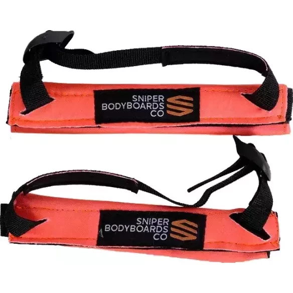 Sniper Heel Strap Fin Tethers Black