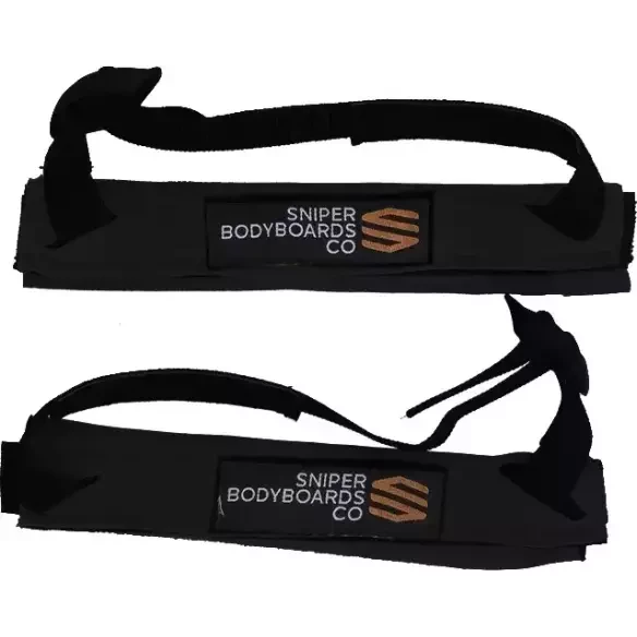 Suporte para barbatanas Sniper Heel Strap Fin Tethers Black