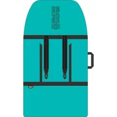 Capa de bodyboard Sniper single cover Black/Teal 2