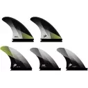 Quilhas FIREWIRE VELOX 2 - Conjunto de 5 quilhas Verde