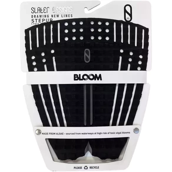 Slater Designs Stepup Surf Grip 5 Pieces Black/Grey