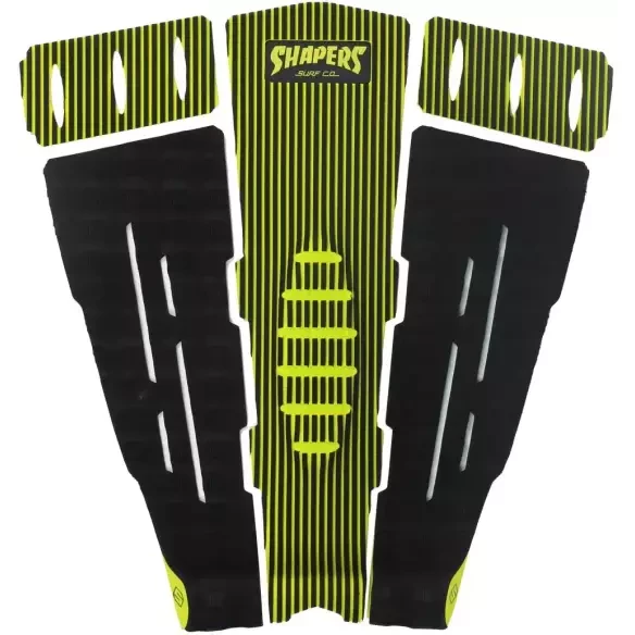 Deck surf Shapers Traction Black/Yellow