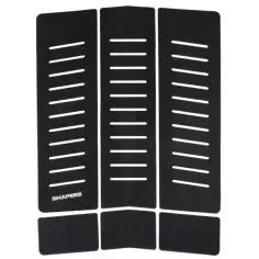 Deck surf Shapers Eco Asher Pacey Front foot  Black