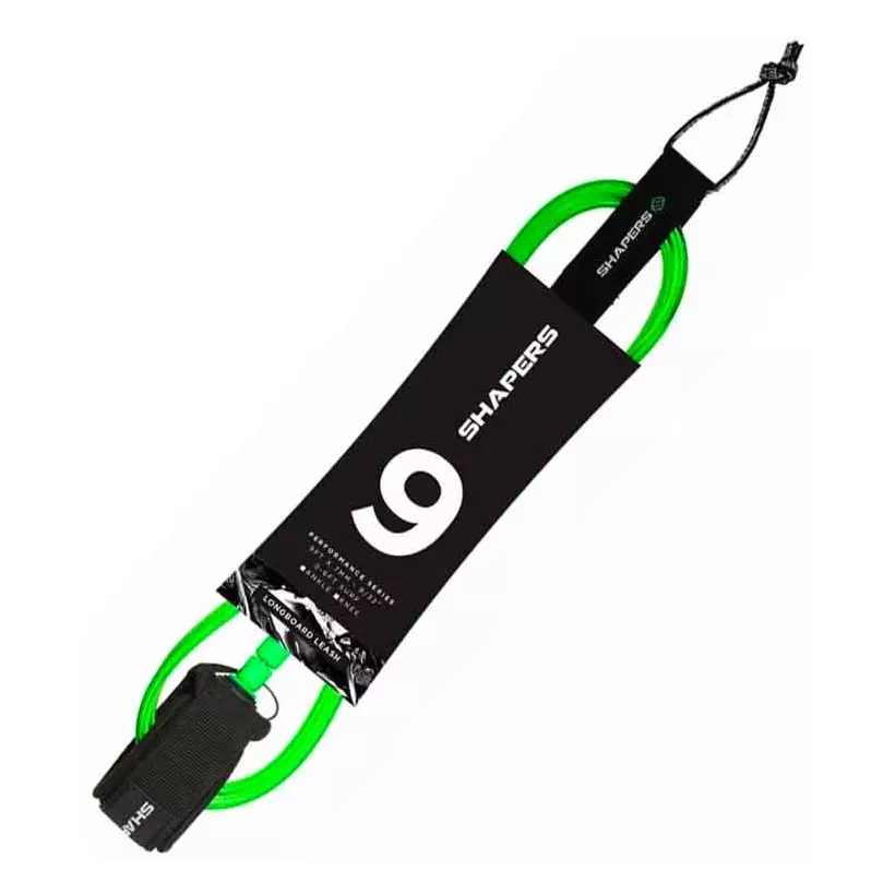 Shapers Longboard Leash Black/White