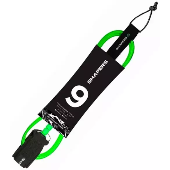 Leash de surf Shaper Longboard Black/White