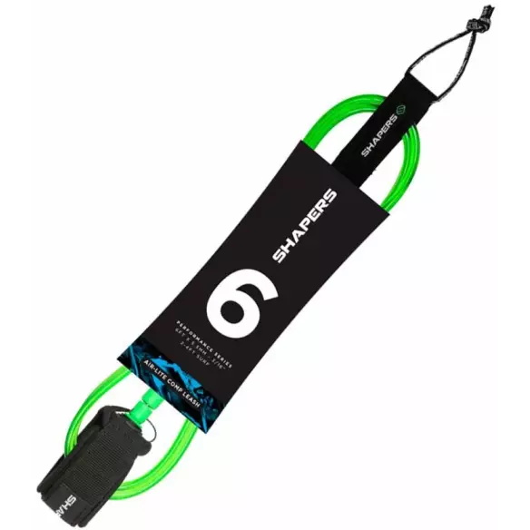 Leash de surf Shapers Air Lite Black/White