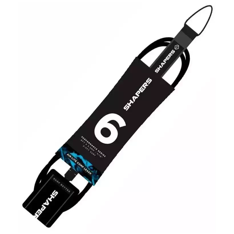 Surf Leash Shapers Air Lite Black