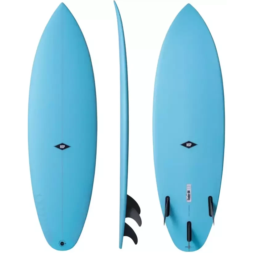 Surfbrett NSP Tinder-D8 Protech 2 Sky Blue