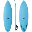 Surfbrett NSP Tinder-D8 Protech 2 Sky Blue