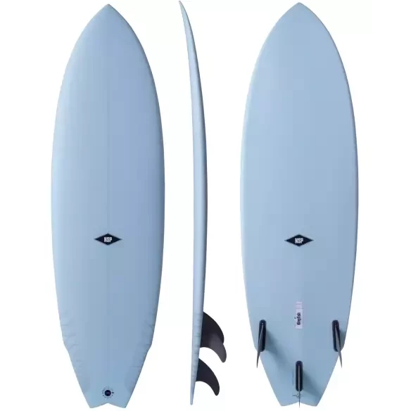 Tabla de surf NSP Kingfish Protech 2 Blue Powder
