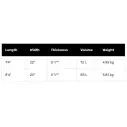 Tabla de surf NSP Double Up Protech 2 White