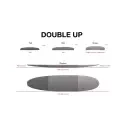 Tabla de surf NSP Double Up Protech 2 White