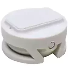 M-Fins leashplug voor surfboard met witte dop