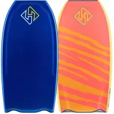 bodyboard Hubboards Hubb Edition PP HD Bat Tail Azul Escuro/Vermelho Coral