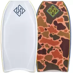 Bodyboard Hubboards Hubb Edition Quad Core PP Sci-Five White/Camo