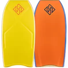 Bodyboard Hubboards Houston Arrow PE Jaune/Orange