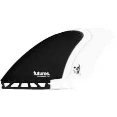 Futures Christenson Keel Fiberglass White / Black
