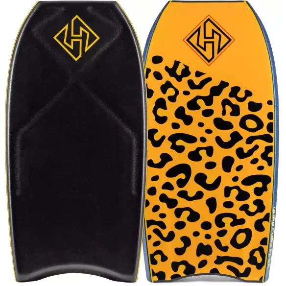 Bodyboard Hubboards Houston PP Quad Core Sci-Five Black/Tangerine