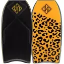 Bodyboard Hubboards Houston PP Quad Core Sci-Five Black/Tangerine