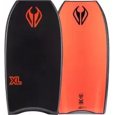 Tabla de bodyboard NMD XLRG Kinetic PP Black/Coral Red