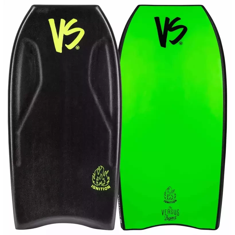 Bodyboard VERSUS Ignition Black/Bright Green