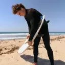 Quilhas FIREWIRE Manncave Thruster Preto/Cinza
