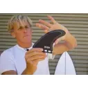 FIREWIRE Manncave 5 fin set Fins Black/Grey