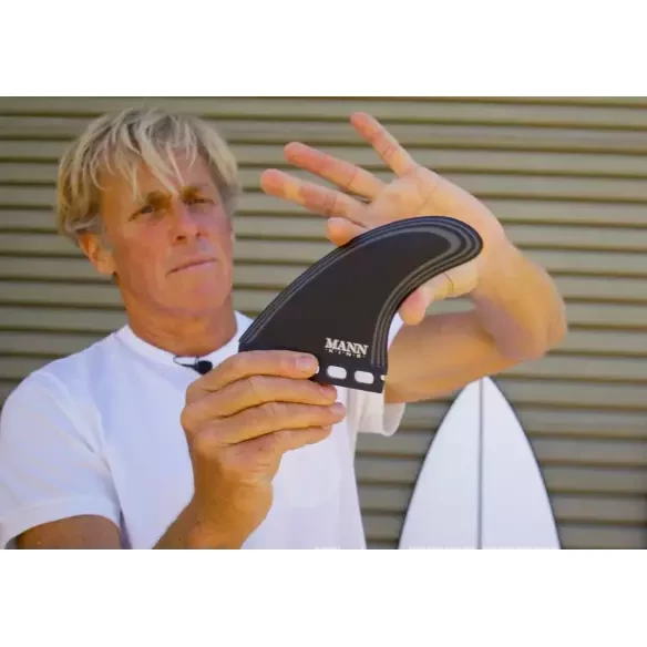 Quilhas FIREWIRE Manncave 5 fin set Black/White