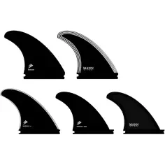 Dérives FIREWIRE Manncave 5 fin set Black/White 2