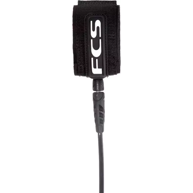 FCS Comp Classic Leash Black/White