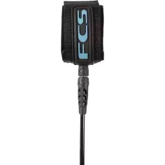 FCS Comp Classic Leash Black/Blue