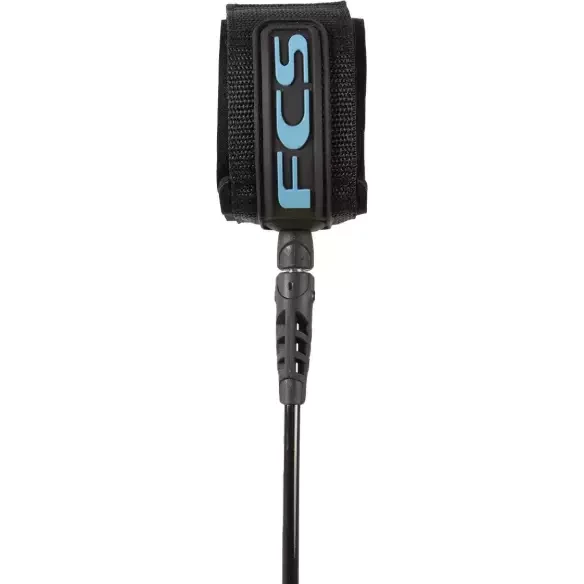 FCS Comp Classic Leash Black/Blue