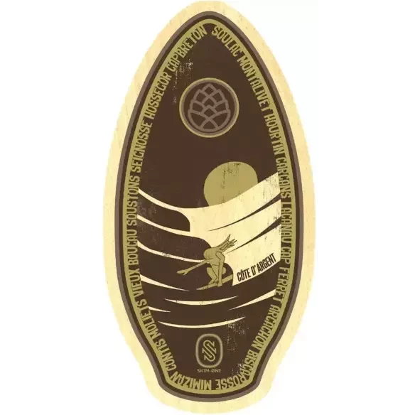Skimboardplank Skim-one Cote D´Argent 41"