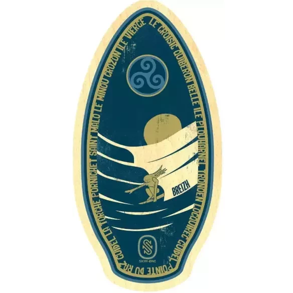 Tabla de skimboard Skim-one Breizh 41"